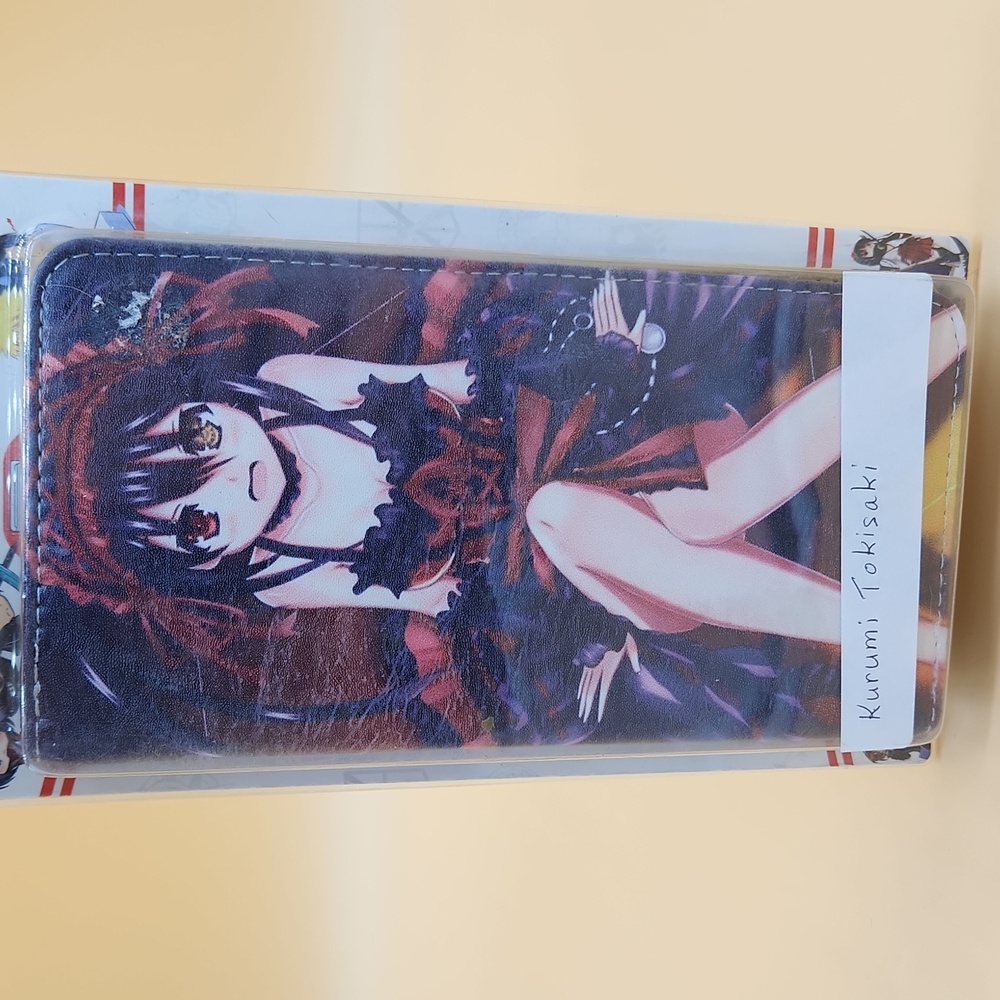 Anime-Inspired Kurumi Tokisaki Wallet with Black and Red Design - New In Package